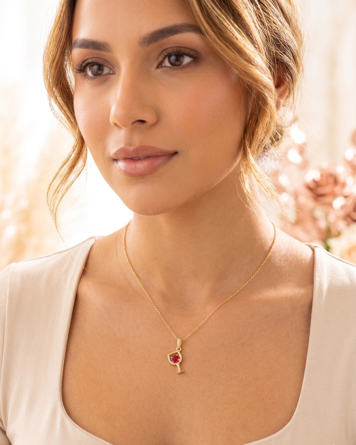 Brunelle Classic Gold Plated Chain for Women