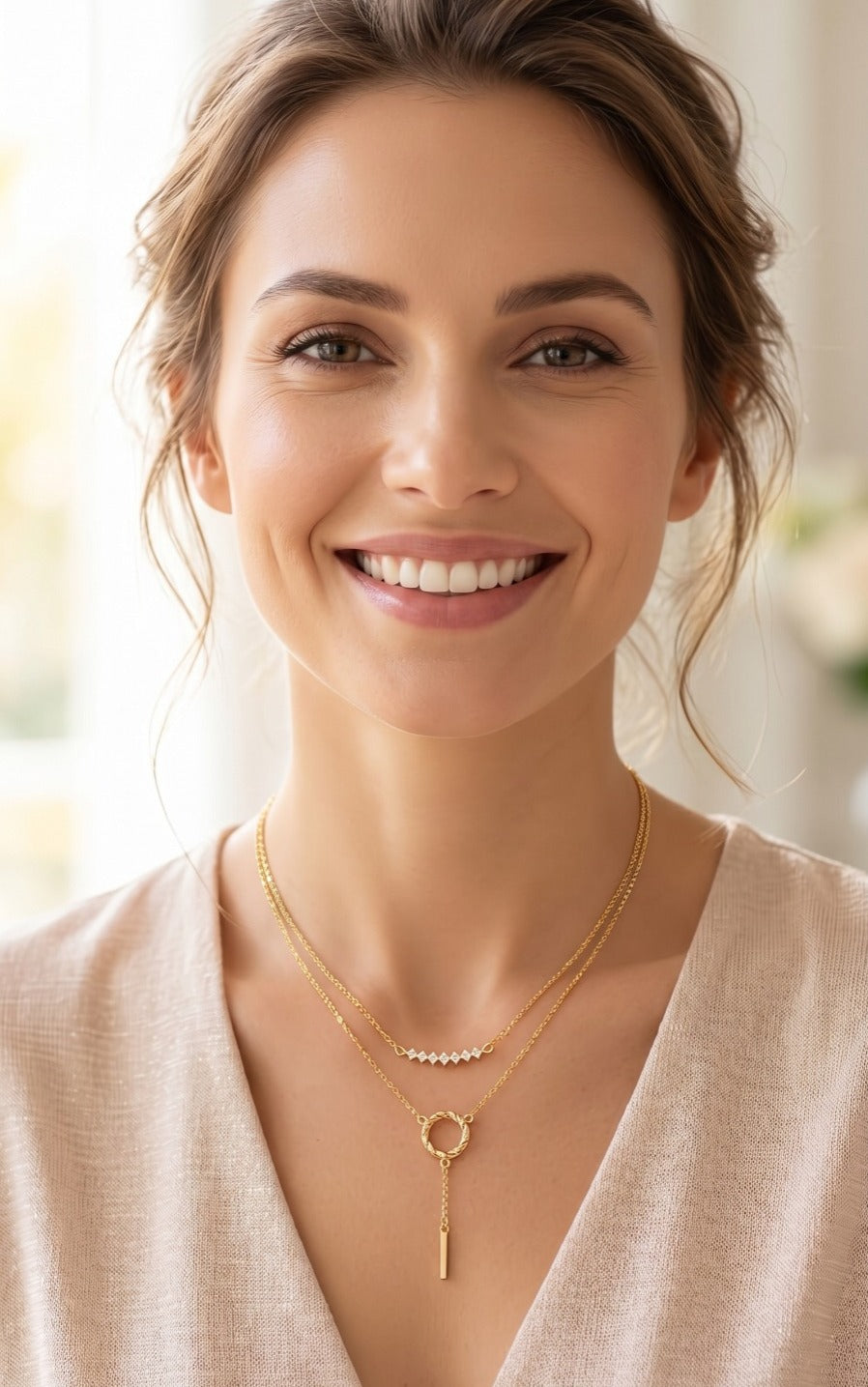 Brunelle Classic Gold Plated Chain for Women